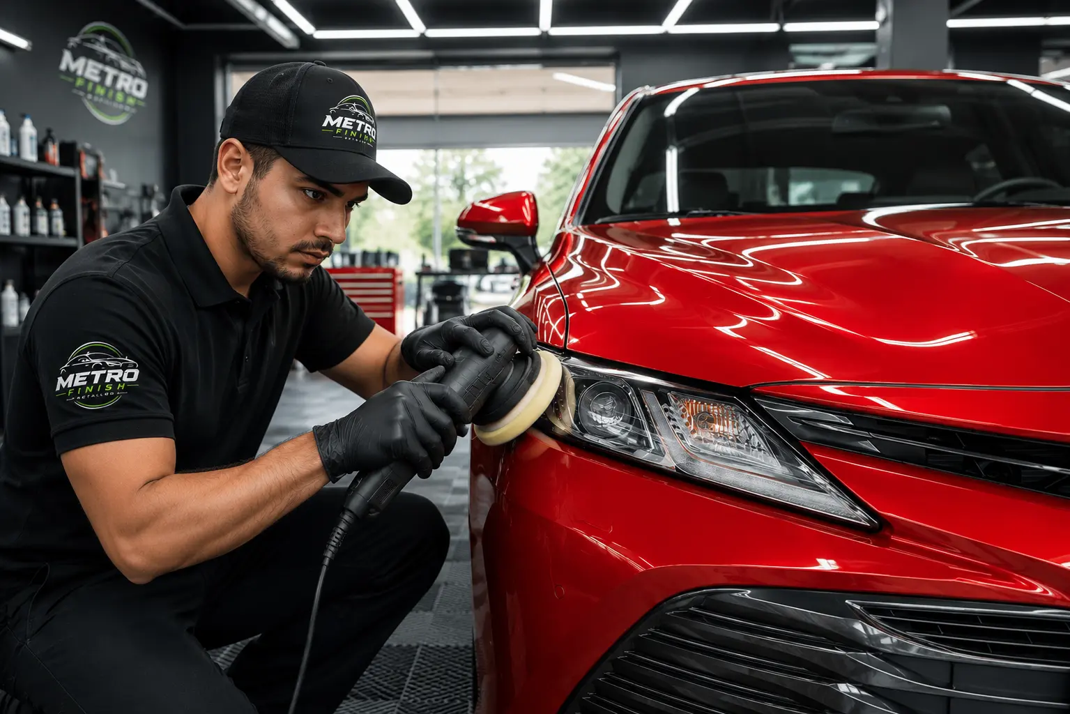 Headlight polish